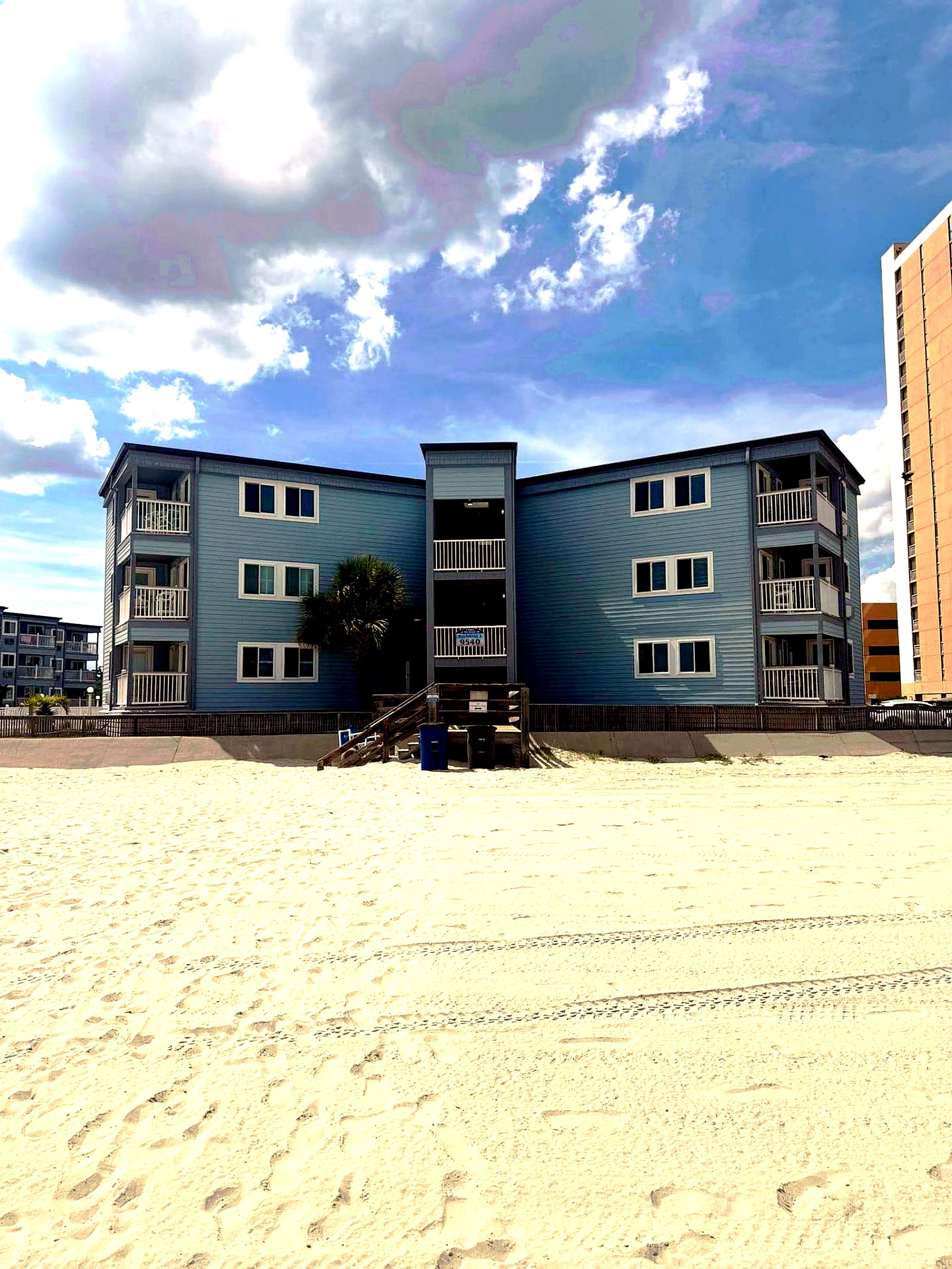 Ocean Pearl beachfront condo on Shore Drive